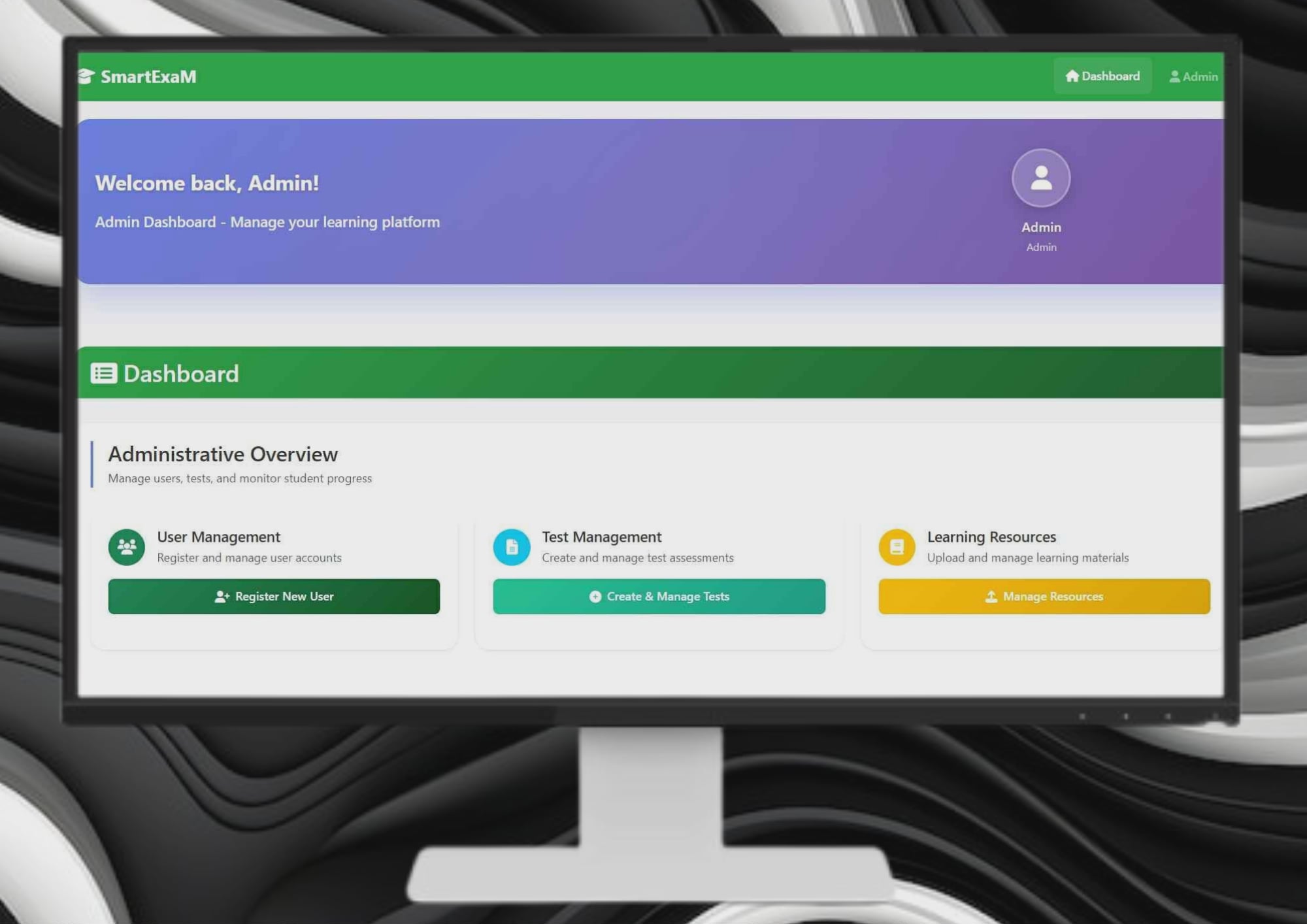 Smart Exam App Screenshot